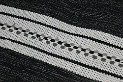 Rongyszőnyeg - Kajsa (fekete)