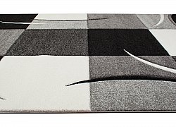 Wilton szőnyeg - London Patch (fekete)
