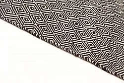 Gyapjúszőnyeg - Varella (fekete/fehér)