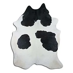 Szőrmés szőnyeg - Fekete/fehér 616