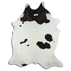 Szőrmés szőnyeg - Fekete/fehér 618