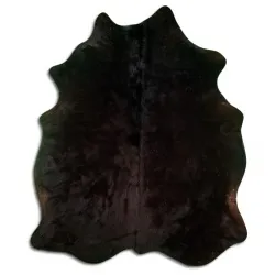 Szőrmés szőnyeg - Fekete 1654