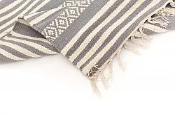 Rongyszőnyeg - Ystad (szürke)