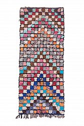Marokkói Boucherouite szőnyeg 275 x 110 cm