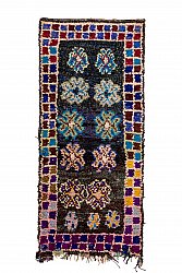 Marokkói Boucherouite szőnyeg 280 x 125 cm