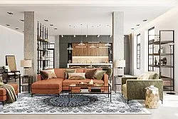 Wilton szőnyeg - Yelda (fehér/többszínű)