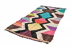 Marokkói Boucherouite szőnyeg 135 x 245 cm