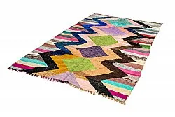 Marokkói Boucherouite szőnyeg 155 x 260 cm