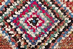 Marokkói Boucherouite szőnyeg 205 x 100 cm
