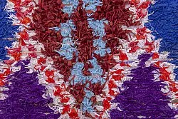 Marokkói Boucherouite szőnyeg 235 x 90 cm