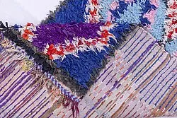 Marokkói Boucherouite szőnyeg 235 x 90 cm