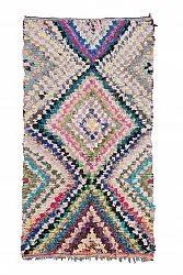 Marokkói Boucherouite szőnyeg 265 x 140 cm