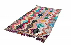 Marokkói Boucherouite szőnyeg 135 x 260 cm