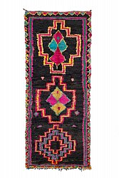 Marokkói Boucherouite szőnyeg 315 x 125 cm