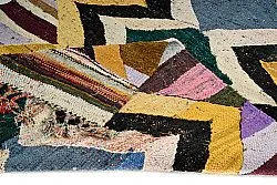Marokkói Boucherouite szőnyeg 135 x 260 cm