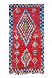 Marokkói Boucherouite szőnyeg 295 x 150 cm