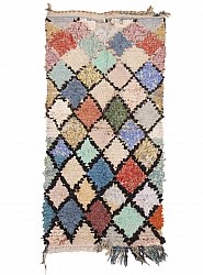 Marokkói Boucherouite szőnyeg 175 x 90 cm