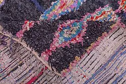 Marokkói Boucherouite szőnyeg 260 x 145 cm
