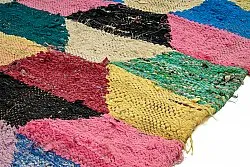 Marokkói Boucherouite szőnyeg 145 x 275 cm