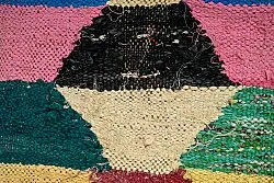 Marokkói Boucherouite szőnyeg 145 x 275 cm