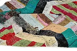 Marokkói Boucherouite szőnyeg 140 x 265 cm