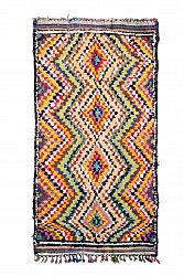 Marokkói Boucherouite szőnyeg 280 x 145 cm
