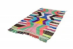 Marokkói Boucherouite szőnyeg 140 x 245 cm