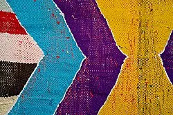 Marokkói Boucherouite szőnyeg 140 x 245 cm