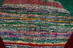 Marokkói Boucherouite szőnyeg 150 x 325 cm