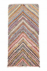Marokkói Boucherouite szőnyeg 300 x 145 cm