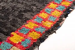 Marokkói Boucherouite szőnyeg 135 x 290 cm