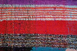 Marokkói Boucherouite szőnyeg 135 x 270 cm