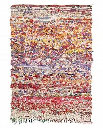 Marokkói Boucherouite szőnyeg 205 x 140 cm