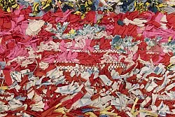 Marokkói Boucherouite szőnyeg 205 x 140 cm