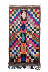 Marokkói Boucherouite szőnyeg 270 x 145 cm