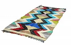 Marokkói Boucherouite szőnyeg 125 x 250 cm