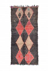 Marokkói Boucherouite szőnyeg 245 x 105 cm