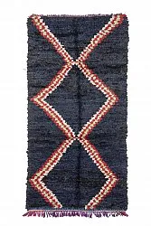 Marokkói Boucherouite szőnyeg 265 x 135 cm