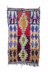 Marokkói Boucherouite szőnyeg 245 x 135 cm