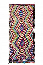 Marokkói Boucherouite szőnyeg 335 x 140 cm