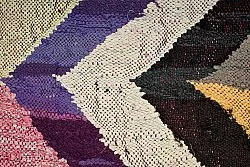 Marokkói Boucherouite szőnyeg 140 x 305 cm