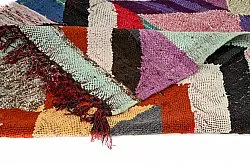 Marokkói Boucherouite szőnyeg 140 x 305 cm