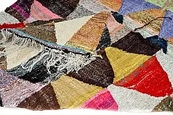 Marokkói Boucherouite szőnyeg 145 x 270 cm