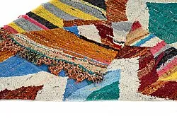 Marokkói Boucherouite szőnyeg 125 x 225 cm