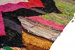 Marokkói Boucherouite szőnyeg 135 x 305 cm