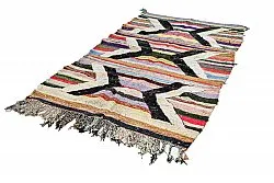 Marokkói Boucherouite szőnyeg 125 x 230 cm