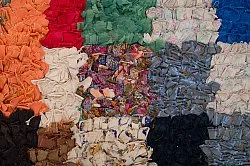 Marokkói Boucherouite szőnyeg 270 x 145 cm