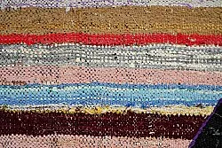 Marokkói Boucherouite szőnyeg 125 x 230 cm