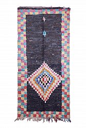 Marokkói Boucherouite szőnyeg 295 x 140 cm