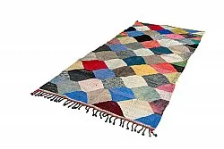 Marokkói Boucherouite szőnyeg 145 x 300 cm